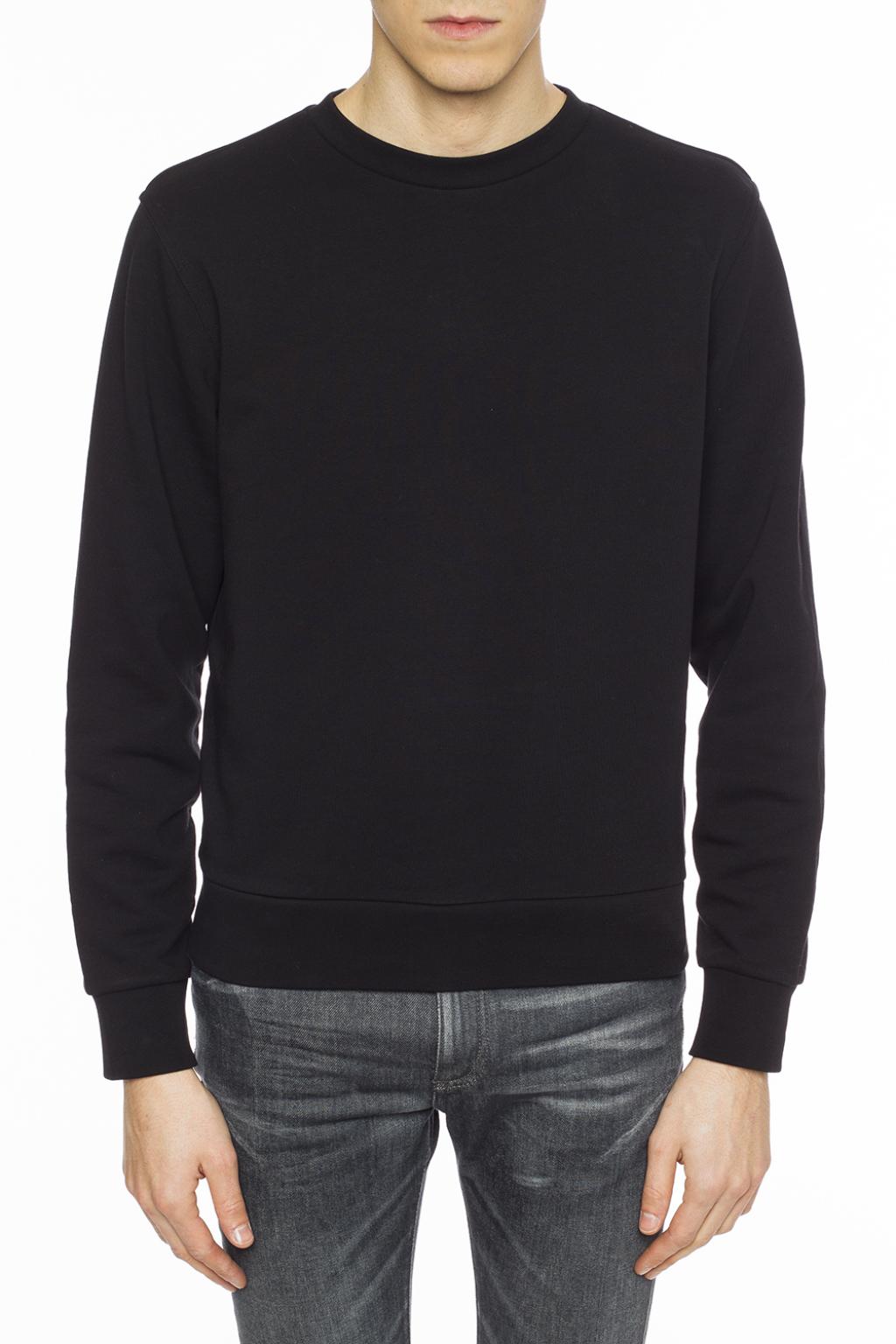 Black Sweatshirt with elbow patches Maison Margiela - Vitkac Canada